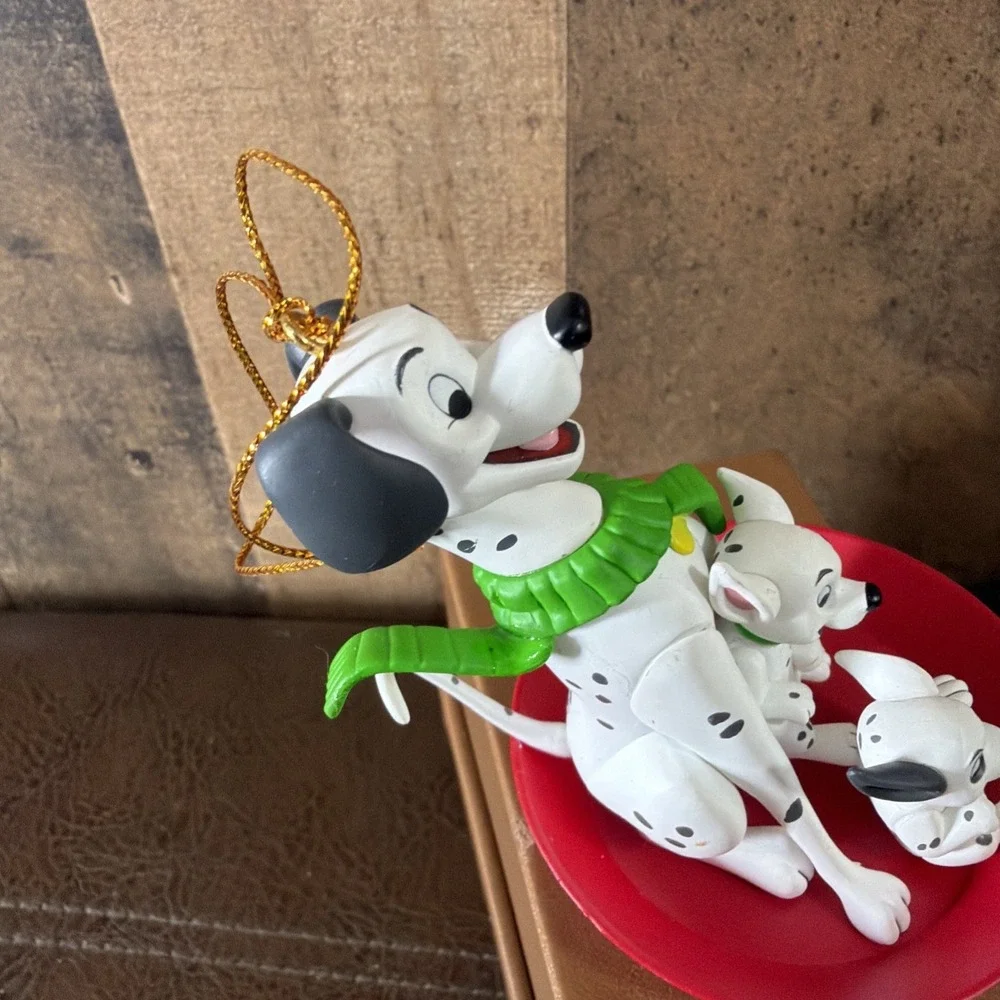 Vintage Grolier Disney Christmas Magic Ornament 101 Dalmatians 26231‎ 1990s Box